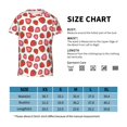 thumbnail image 2 of Wukai Hand Drawn Strawberry Youth Unisex Short Sleeve T-Shirt for Boys, Girls, Teens, and Kids-Large, 2 of 7