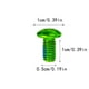 thumbnail image 4 of Advancent 12 piezas tornillos de freno de bicicleta frenos de disco pernos mantenimiento piezas de repuesto Type6 NO6, 4 of 6