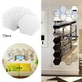 thumbnail image 2 of 12 hojas de adhesivos decorativos acrílicos 3D para pared Adhesivos acrílicos para baño Adhesivos hexagonales Adhesivos para pared Adhesivos decorativos para pared, 2 of 8