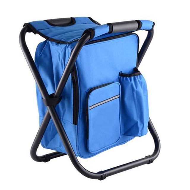 Asiento de mochila portátil, silla enfriadora tipo mochila, silla enfriadora tipo mochila liviana, silla tipo mochila para exteriores, valor excepcional