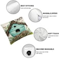 thumbnail image 4 of Spring Pillow Covers White Blue Stripes Truck Throw Pillow Cover s Flower Spring Farmhouse Decorations Cushion Case, 4 of 5