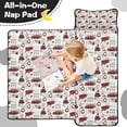 thumbnail image 4 of White Christmas Truck and Tree Pattern Toddler Nap Mats for Kids Preschool,50"x20" Sleeping Mat Bag or Kids,Toddler Sleeping Bag,Toddler Nap Mat or Daycare, 4 of 6
