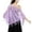 Light Purple, variant on Triangle Lace Shawls and Wraps for Evening Dresses with Tassels for Evening Party Mesh Wedding Shawls
