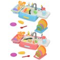 thumbnail image 2 of Dishwasher Playing Toy Electric Plastic Pretend Play Toy Kitchen Toy for Kids, 2 of 10