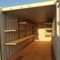 thumbnail image 4 of HECASA Cargo Shipping Container Shelving Brackets Instant Hook Hang Shelf Universal for Maximize Storage Cargo Space 4 Pack, 4 of 12