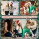thumbnail image 4 of Decoraciones navideñas, adornos navideños, regalos de Navidad, bolsa de regalo navideña, bolsa de regalo portátil, bolsa de tela no tejida navideña, bolsa de compras, bolsa de regalo de tela no tejida, 4 of 6