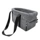thumbnail image 1 of Asiento de coche portátil para cachorros Zulema Nido de barrera protectora de asiento de coche Gris, 1 of 6