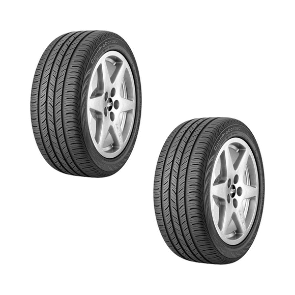 Paquete de 2 llantas 225/55R18 98H modelo ProContact TX marca Continental