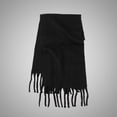 thumbnail image 4 of Scarf, Solid Color Mohair Scarf, Soft Big Pull Warm Scarf, Chunky Lazy Style Scarf for Women, Winter Fashion, Cozy And Fluffy, Luxurious Gift Baberdicy, Ideal for Women, 4 of 4