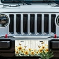 thumbnail image 5 of Sunflowers and Butterflies on Wood Front License Plate, Metal License Plate, Funny Standard Plates Personalized Novelty Decorative For Men/Women/Boys/Girls Car 6×12 Inch, 5 of 6