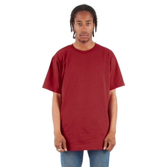 Adult 6 oz., Active Short-Sleeve Crewneck T-Shirt - CARDINAL - S