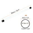 thumbnail image 2 of Unique Bargains 50cm Length Fishing Floating Tube, 5 Pack 19mm Inner Dia Plastic Round Fix Fish Buoy Tubing, Clear, 2 of 4