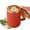 Red, variant on Fmxomd 500ML 16.9oz Stainless Steel Insulated Coffee Mug with Handle Double Wall Vacuum Travel Mug - Tumbler Cup with Lid for Hot Cold Drinks - Blue