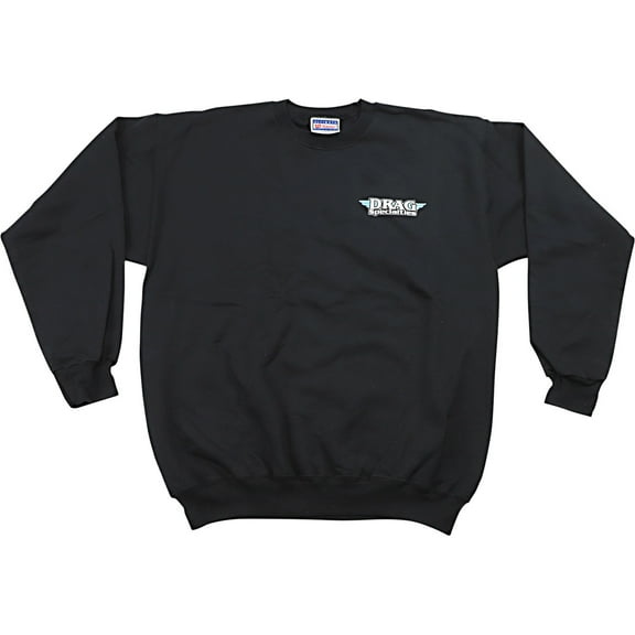 Drag Specialties Mens Pullover Sweatshirt Black XXL