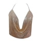 thumbnail image 5 of SAYOO Tirantes de blusa de mujer con lentejuelas metálicas SAYOO  moda, 5 of 5
