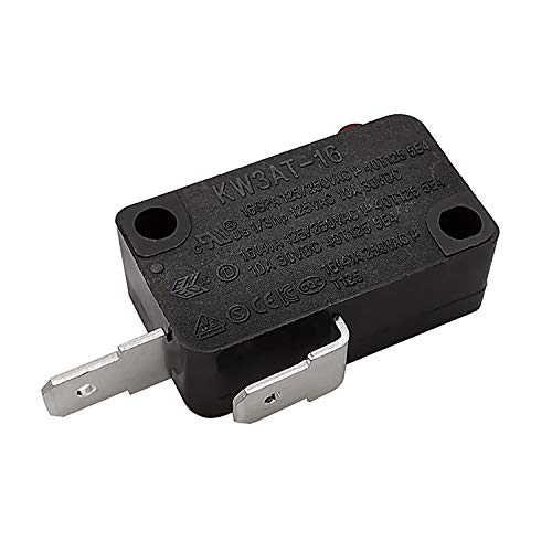 Microwave Oven Door Switch Replacement Part, 16A 125VAC, KW3AT16