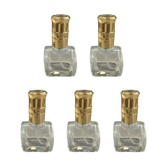 Paquete de 5 Mini Botella de ml Yuyangstore Botella de perfume de maquillaje vacía