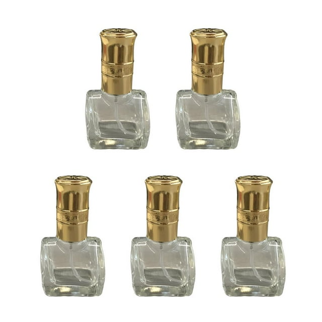 Paquete de botella de transparente de 10 ml, espray de recargable, perfume vacío, rociador de niebla fina para viajes Baoblaze Botella de perfume de maquillaje vacía