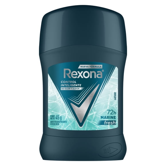 Antitranspirante Rexona marine en barra para caballero 45 g
