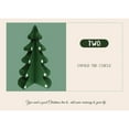 thumbnail image 6 of Lssam Folding Christmas Tree Honeycomb Paper - 3D Xmas Trees Decor, Holiday Table Centerpiece, Home Christmas Decorations for New Years Party, 6 of 6
