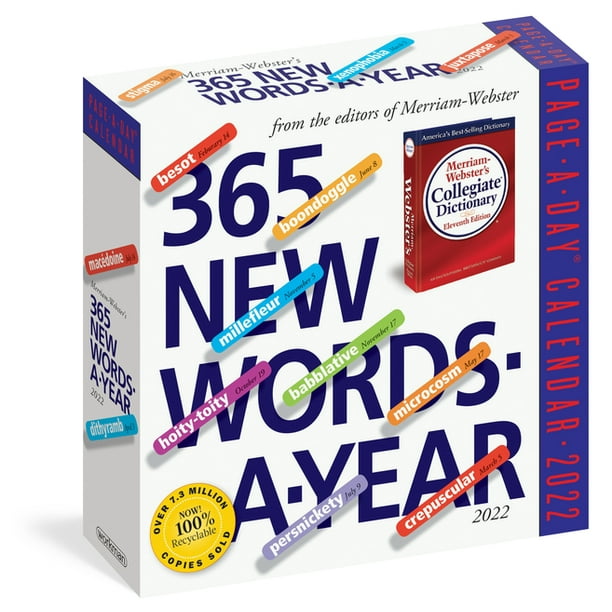 365 New Words A Year Page A Day Calendar 22 For Students Writers Crossword Fanatic S And Lover S Of Language Calendar Walmart Com 365 New Words A Year Page A Day Calendar 22 For Students Writers Crossword Fanatic S And Lover S Of Language Calendar Walmart Com