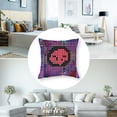 thumbnail image 5 of nygtbtfer Throw Pillow Cover 80S 8 Bit Pixel Retro Arcade Game Old Video Design Angry Attack Pillow Case Square Cushion Cover for Sofa Couch Bed Car  White, 5 of 7