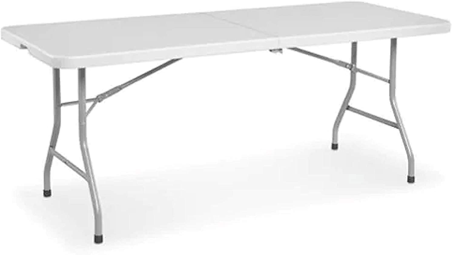 New Home Era Fold Up Table 6 ft Plastic Folding Table for Picnics