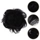 thumbnail image 2 of Peluca de hombre realista, de reemplazo superior, con cabello natural, invisible, sin costuras, con calva negra (16 x 18 cm), 2 of 6