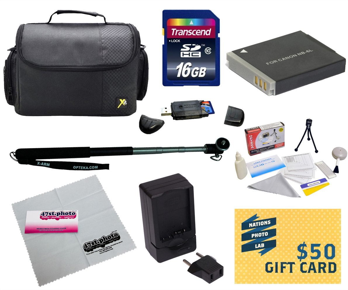 47th Street Photo Best Value Kit for Canon PowerShot SX170 IS SX280 IS