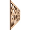 thumbnail image 3 of Ekena Millwork 46 5/8"W x 8"H x 1/4"T Manton Fretwork Moulding, Red Oak, 3 of 13