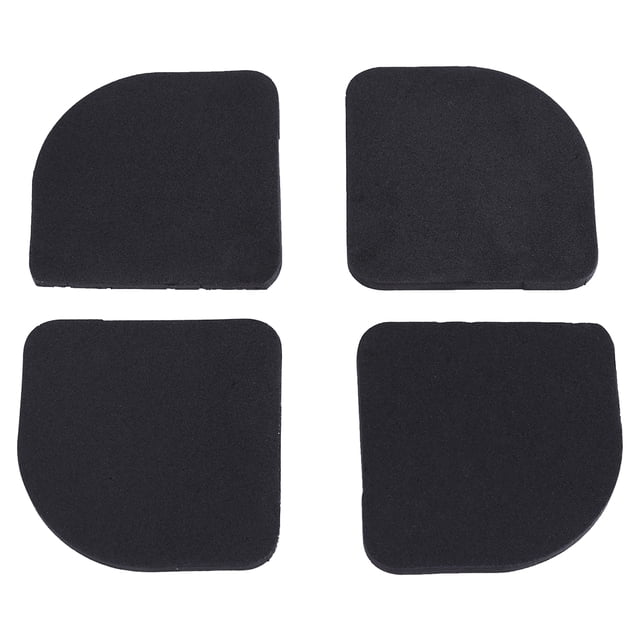 Rdeghly Mat, 4Pcs Washing Machine Refrigerator EVA Anti-Vibration Pads Mat Home Appliance Scratch Protector, Anti-Vibration Pad