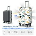 thumbnail image 5 of Goofa Cute Whale Pattern Luggage Covers For Suitcase,Suitcase Cover Protector Fit 18-32 Inch Luggage-Large, 5 of 9