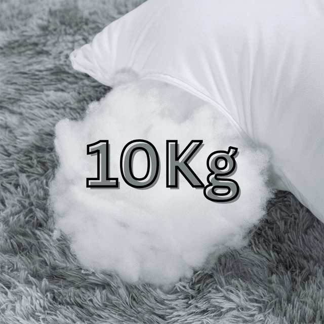 Relleno Cojin Almohada 10kg Greña Fibra Sintetica Poliéster