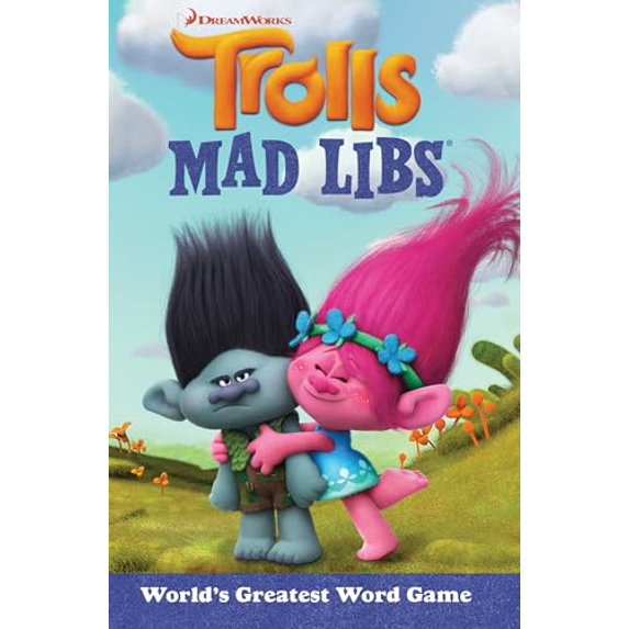 Pre-Owned Trolls Mad Libs: World's Greatest Word Game, 9781524791131, 152479113X, Paperback,