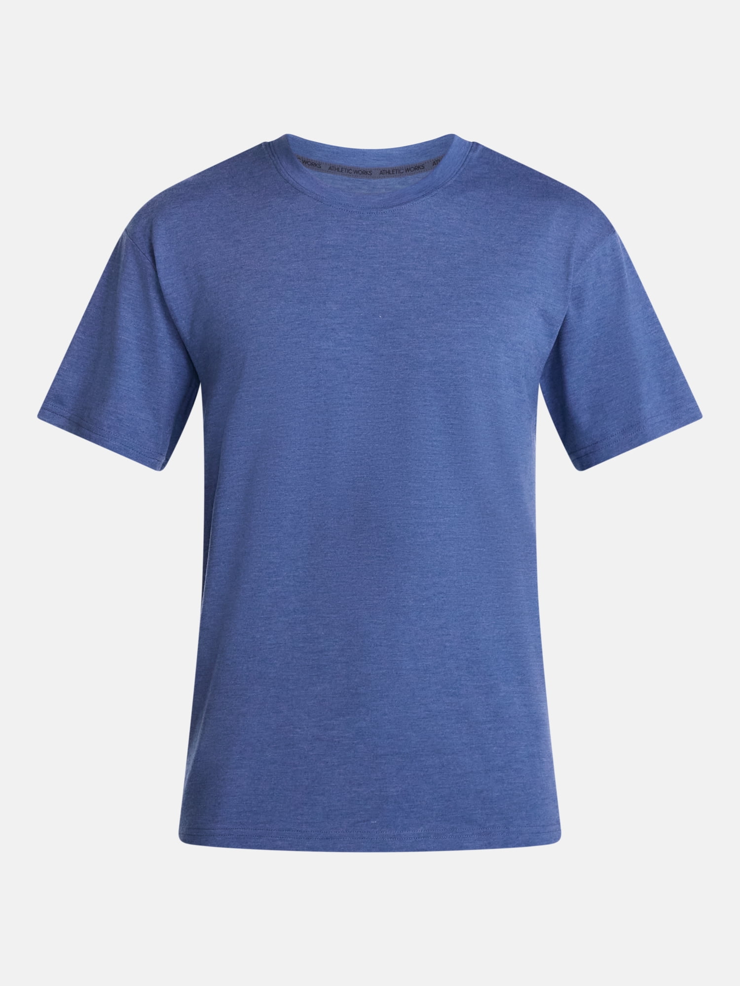 Athletic Works' Men's and Big Men's Tri Blend Tee with Short Sleeves, Sizes S-4XLT