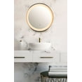 thumbnail image 4 of E42032-PCWT-ET2 Lighting-Floating-28W 1 LED Round Mirror-23.5 Inches wide by 23.5 inches high, 4 of 8