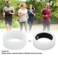 thumbnail image 3 of 2Pcs Silicone  Cover, Thin Lightweight Skin Friendly Smart  Protector Silicone Elastic Case Black and White, 3 of 8