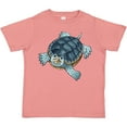 thumbnail image 3 of Inktastic Cute Diamondback Terrapin Turtle Boys or Girls Toddler T-Shirt, 3 of 5
