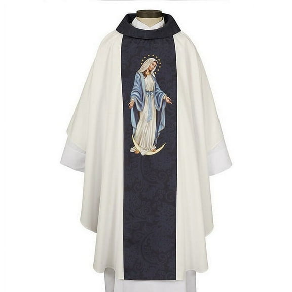 Christian Brands G0199 Our Lady of Grace Chasuble with Printed