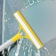 thumbnail image 4 of Raspador de agua multifuncional con rociador desmontable para limpieza de ventanas y vidrios con cuchilla suave y fuerte para resultados sin rayas, amarillo, 4 of 6