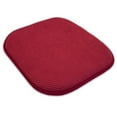 thumbnail image 3 of Sweet Home Collection Memory Foam Honeycomb Non-Slip Back 16" x 16" Chair Pad - Red, 6 Pack, 3 of 7