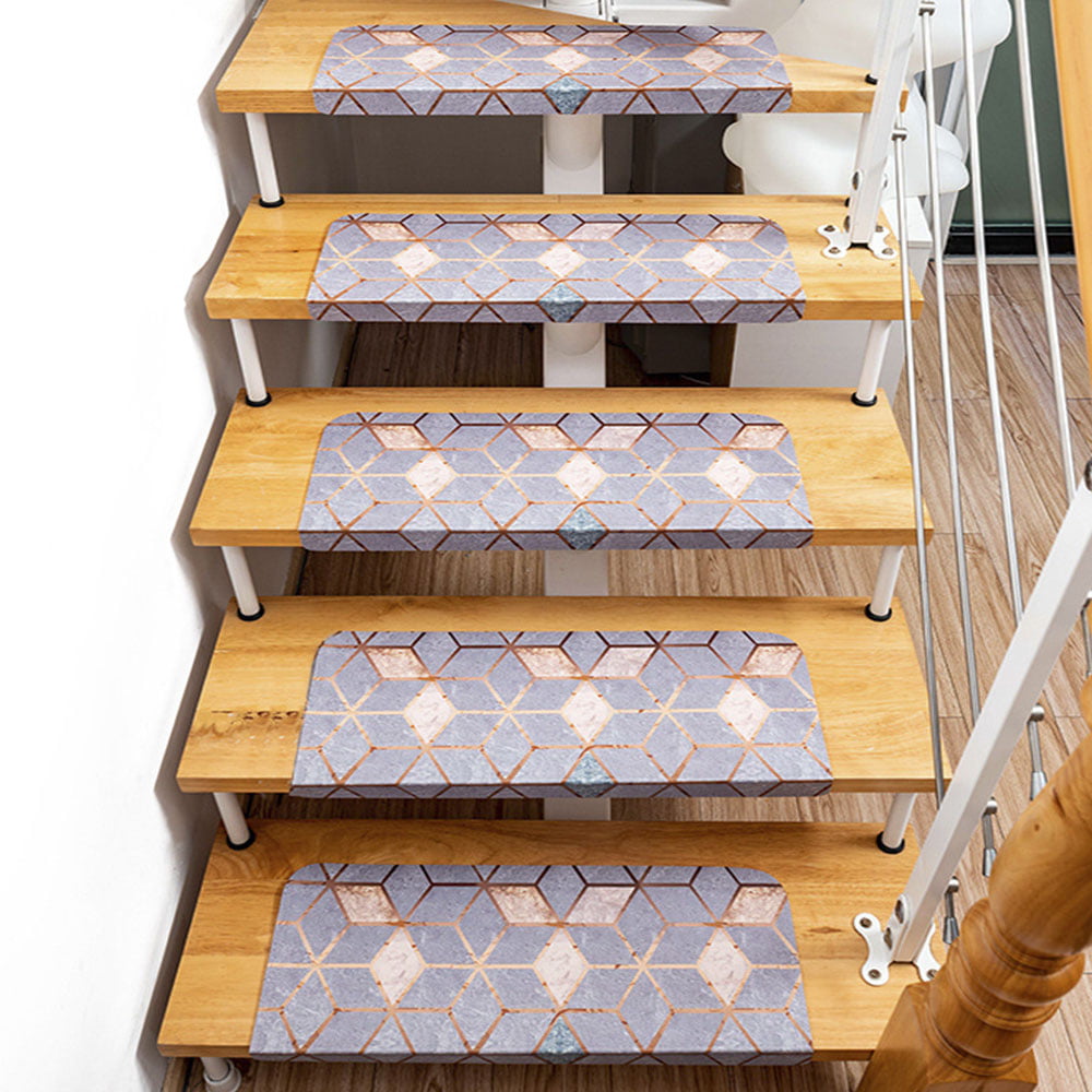 Details about   15-Pack Non Slip Stair Treads Anti Slip Clear Tape Adhesive Stair Mat  4"x 28" 