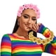thumbnail image 3 of Paquete de 2 diademas con corona de flores rosas, guirnalda para el pelo de boda, tocado, accesorio para el cabello para niñas, mujeres y niños, 3 of 5