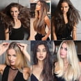 thumbnail image 2 of 16inches Extensiones de cabello sin clip en línea de pescado postizo falso sintético Ha, 2 of 2