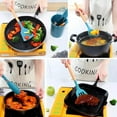 thumbnail image 4 of 33 Pcs Cooking Utensils Set, Silicone Kitchen Gadgets Utensil Set with Wooden Handle  Non-Stick Silicone Cooking Utensils Spatula Set with Holder, 4 of 7