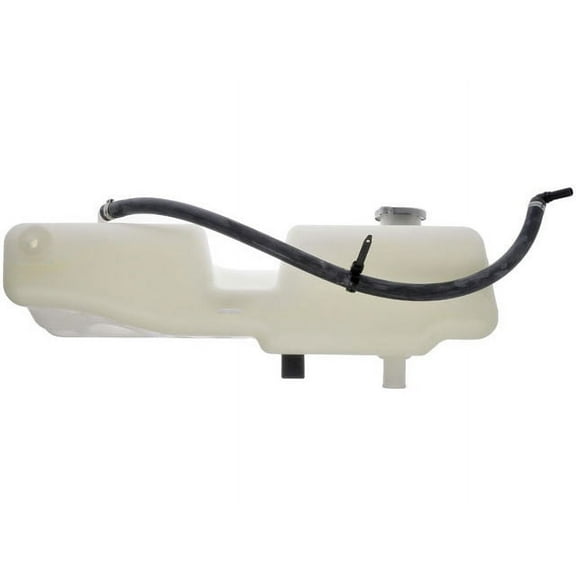 Front Radiator Coolant Overflow Tank Reservoir with Cap - Compatible with 1999 - 2004 Sterling Truck A9500 2000 2001 2002 2003