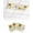 Yellow, Gold, Brown, Green, Beige, variant on 3 Pack Fluorescent Light Cover for Ceiling Lights, Dragonfly Sunflowers Magnetic Classroom Light Filters 4x2 Feet, Vintage Botanical Yellow Floral Beige Decorative Ceiling Shade Panel for Office