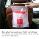 thumbnail image 3 of Basura Para Coche, Bolsas De Almacenamiento De Basura Colgantes De Dibujos Animados Impermeables Desechables Adhesivas 15 Bolsas Scienceny HA020313-00, 3 of 7
