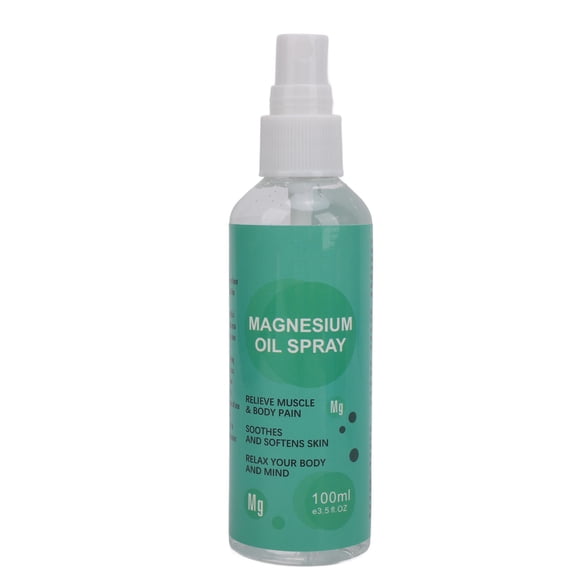 Niebla de Magnesio, Spray de Aceite de Magnesio Puro 100 ml para relajarse