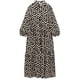 thumbnail image 4 of Lucakuins, vestido camisero de manga larga para mujer, estampado geométrico, informal, suelto, acampanado, vestido de fiesta para playa, cóctel, Club, ropa de calle Lucakuins moda, 4 of 9